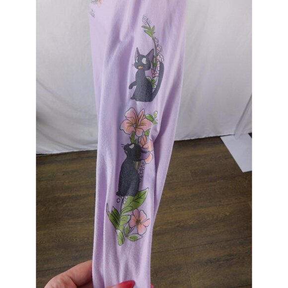 Kiki Jiji Long Sleeve Tee XS Studio Ghibli Lavender - Picture 5 of 12